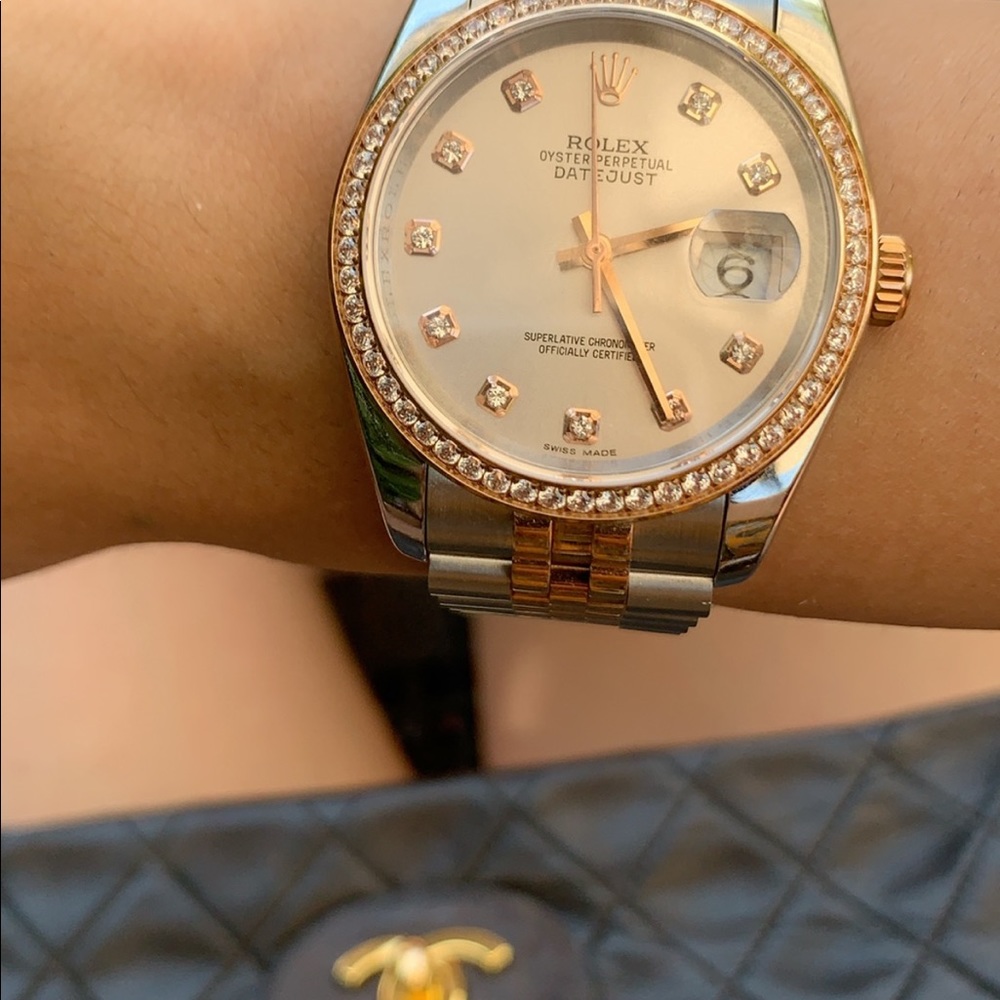 Rolex Rose Gold Watch